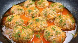 Домашние ТЕФТЕЛИ НА СКОВОРОДЕ - Вкусно и Сытно❗ Простой, пошаговый рецепт. ТЕФТЕЛИ С РИСОМ.