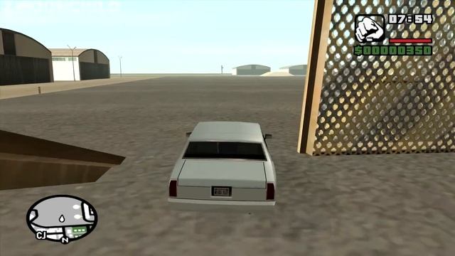 CJ crashes an airplane, but it doesn't explode - GTA San Andreas смотреть онлайн