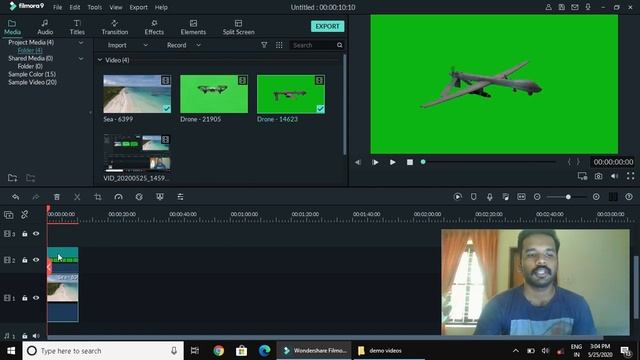 Chroma key or green screen effect in filmora tutorial series. Effect in #avengers, #ironman, #thor смотреть онлайн