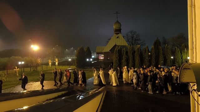 Крестный ход на Пасху Христову . Колпино..20.04.25