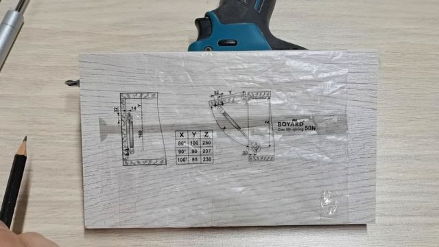 Газлифт для мебели / Установка смотреть онлайн