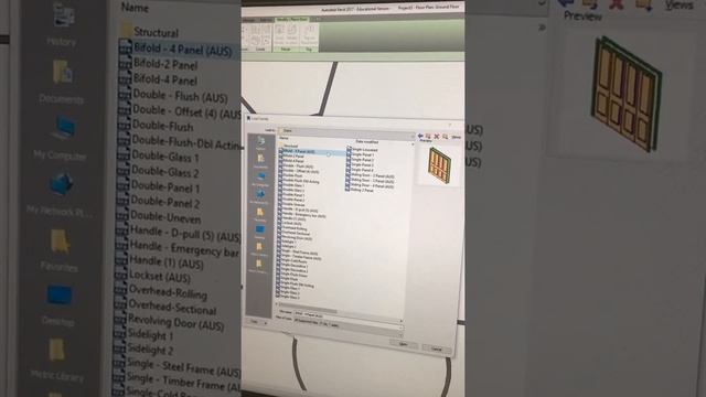 Editing Doors & Windows. Revit. Systems & Documentation 3 смотреть онлайн