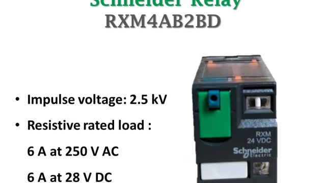 100% original made in indonesia RXM4AB2BD 24 VDC 6A Schneider TeSys Miniature plug-in relay смотреть онлайн