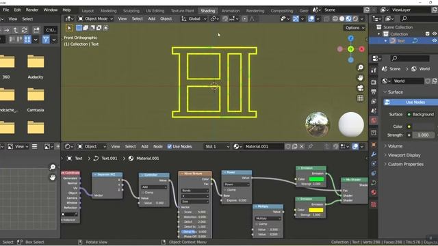 BLENDER 3D | Laser Trail Light Effect смотреть онлайн