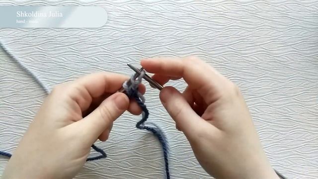 Урок №9. Трубчатый/эластичный/фабричный набор петель с дополнительной нитью. смотреть онлайн