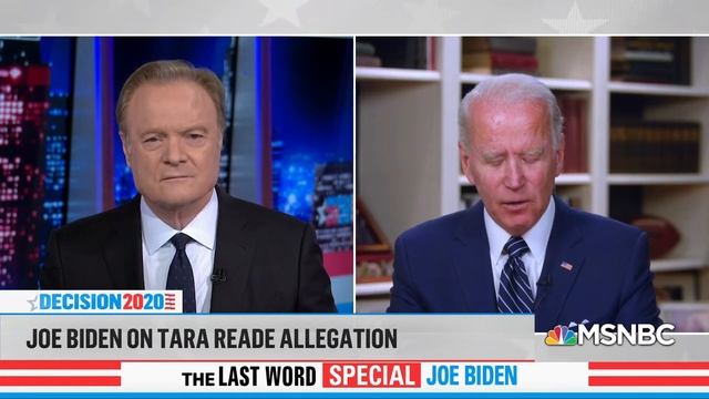 O'Donald You Had Over 1,000 Staffers Do You Remember Tara Reade? Biden "No" смотреть онлайн