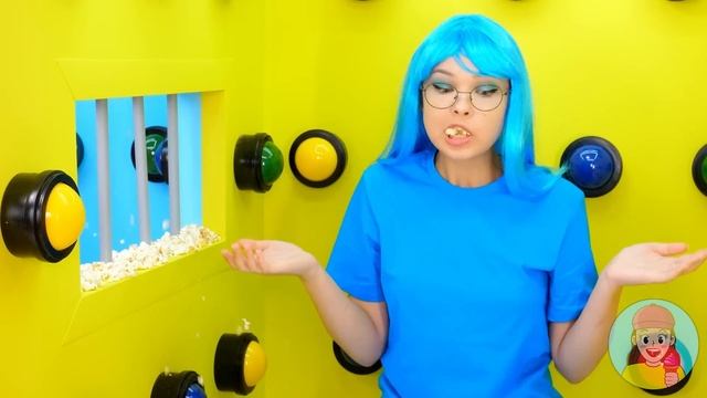 1000 Mystery Buttons Challenge | Only 1 Lets You Escape by TeenChallenge смотреть онлайн