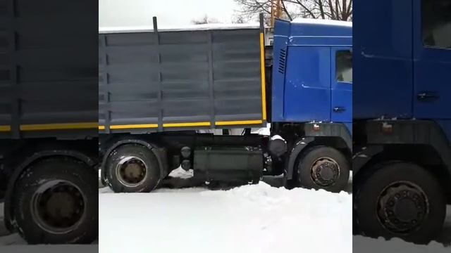 Переоборудование тягача Маз в самосвал зерновоз опрокидывание назад смотреть онлайн