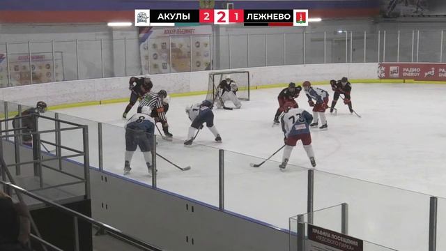 АКУЛЫ М - ЛЕЖНЕВО. РЕГУЛЯРНЫЙ ЧЕМПИОНАТ смотреть онлайн