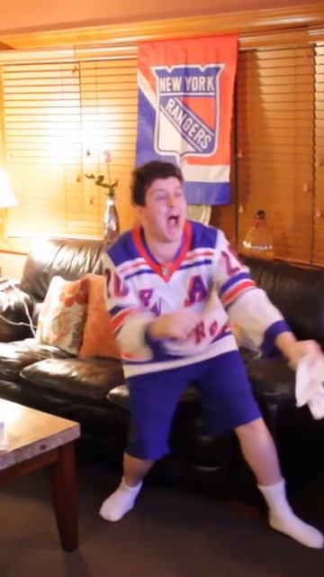 Rangers Comeback Tying Goal REACTION