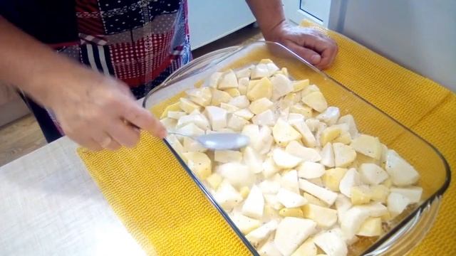 Вкусная запечённая картошечка. смотреть онлайн