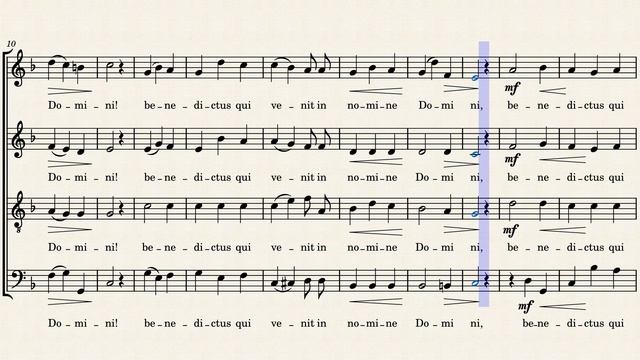 Anton Bruckner - Choralmesse - Benedictus- Tenor смотреть онлайн