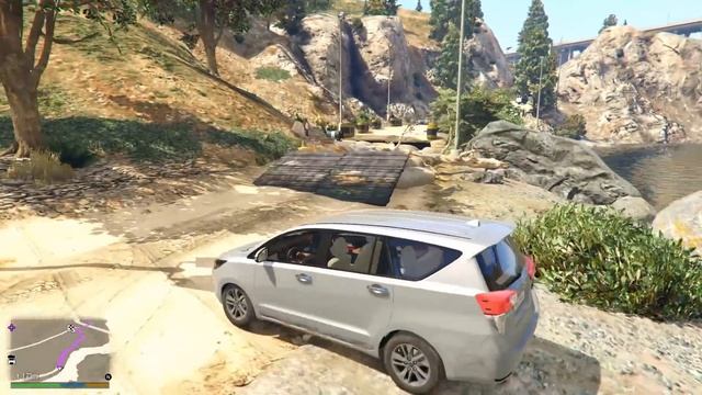 GTA 5 : Toyota Innova Crysta Extreme Off-Roading Test смотреть онлайн