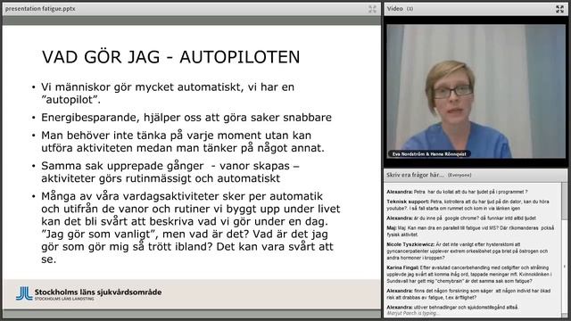 Cancerrelaterad fatigue смотреть онлайн
