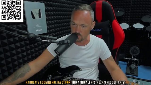 Фредгитарист ностальгирует по былым временам вместе с Пушным #fredguitarist #АлександрПушной #рокжи