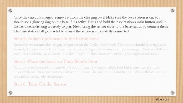 How to Turn On the Owlet Sock 3 Sensor смотреть онлайн