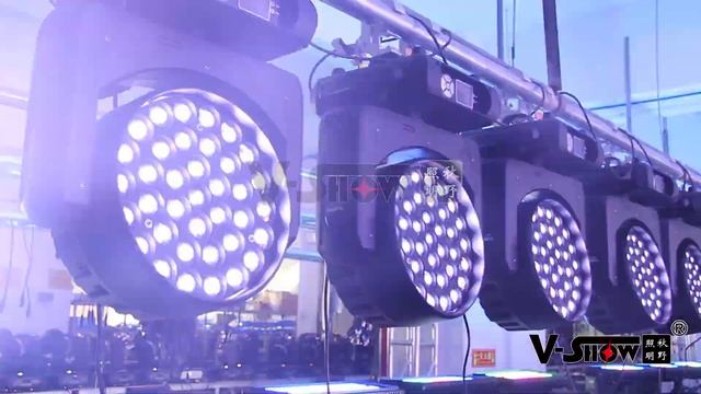 LED Beam Wash Zoom Moving Head Light 37*15W RGBW