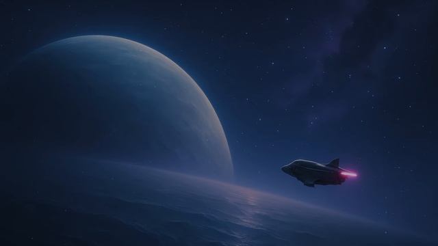 Where Stars Become Waves - Atmospheric Encounter ( Midweek Dystopia 38 ) - Space Ambient Music