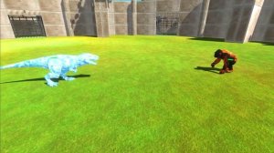 Epic Ice Fire Random Battle | Ice Godzilla 2021 + Dinosaurs vs Fire King Kong+Mutant Primates - ARB
