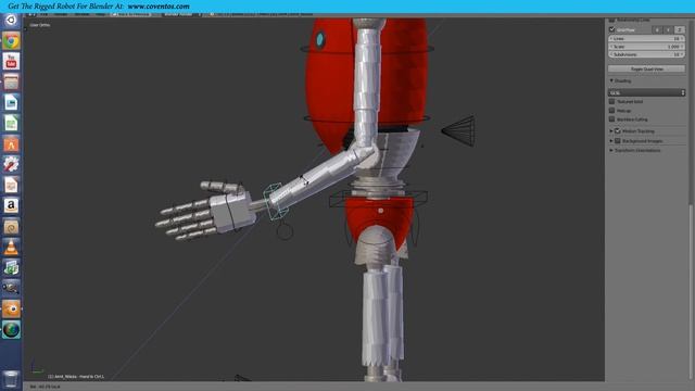 Blender Rigged Robot Video Demo смотреть онлайн