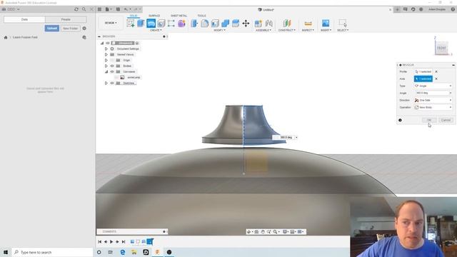 Fusion 360 How To Model from a Downloaded Image смотреть онлайн