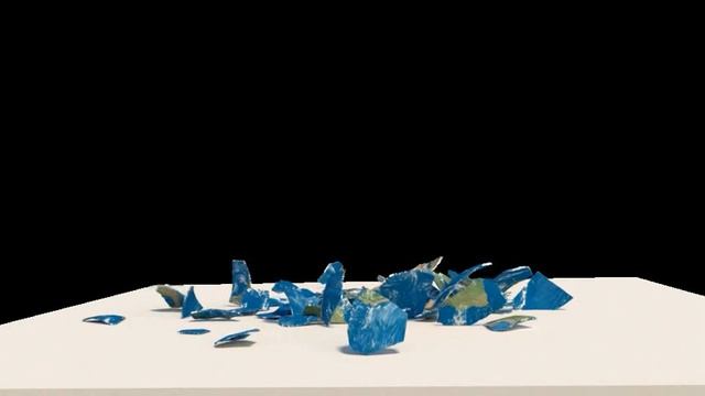 Blender Cell fracture and Rigid Body смотреть онлайн