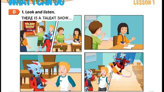 Tiếng Anh 4 I Learn Smart Start Mới BGD - Unit 2 What I Can Do - Lesson 1 смотреть онлайн