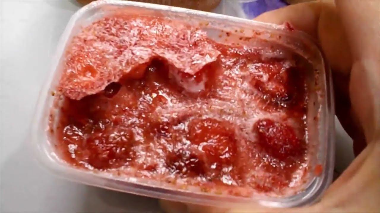 ЗАМОРОЗКА АБРИКОСОВ И КЛУБНИКИ.