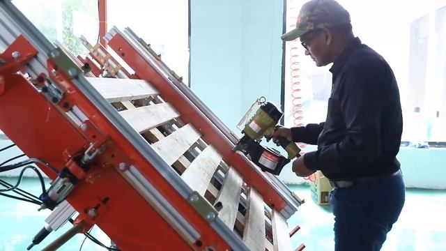Pallet nailing table for euro pallets смотреть онлайн