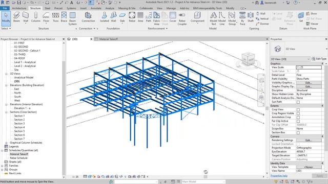 Revit 2021 Training For Structures Essentials Module 9.5 Steel Connections смотреть онлайн