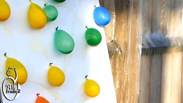 Abstract Balloon-Darts Painting on MDF Canvas Board and Pallet Knife Finish - Experiment #2 смотреть онлайн