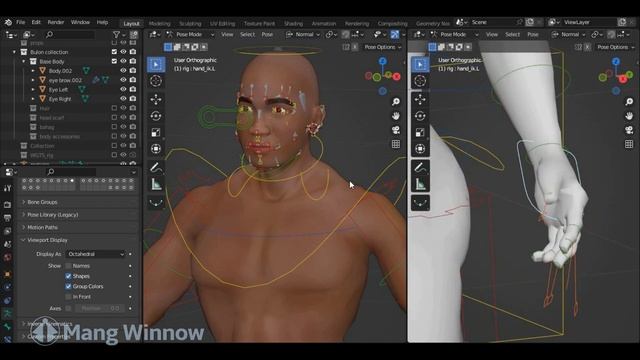 Rigging Overview 3D CGI Blender. Pilipinas 3D Behind the Scenes смотреть онлайн