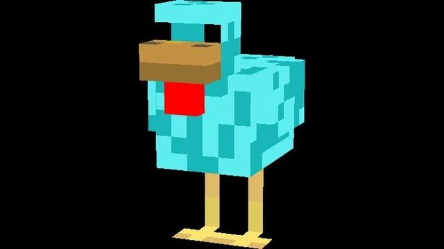 Скачать мод Diamond Chicken [1.19.4], [1.19.2], [1.18.2], [1.17.1] смотреть онлайн