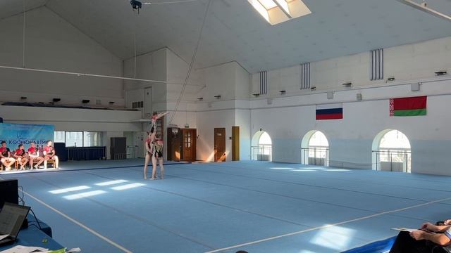 Тройка 13-19, Алексеева Вероника, Рудакова Вероника, Кузенкова Вероника, комбинированное упражнение