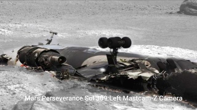 NASA Perseverance Rover Captures Crash Plane on Mars #mars #crashplane #perseverance смотреть онлайн