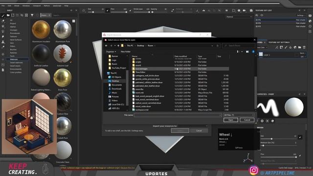 Maya To Blender Beginner Tutorial ( Texturing In Substance Painter ) - Part 5