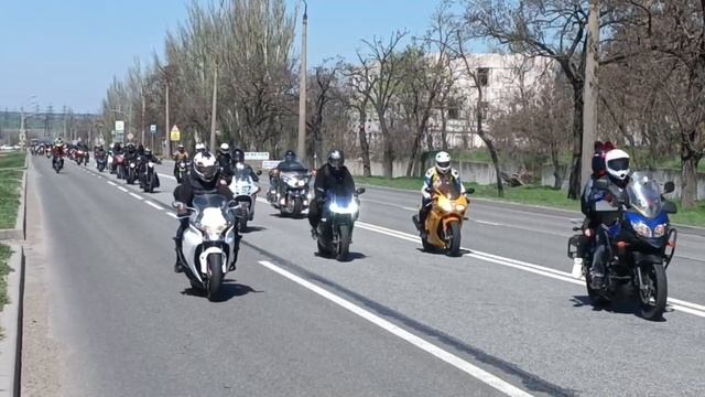 Открытие мото сезона Мариуполь 2025.