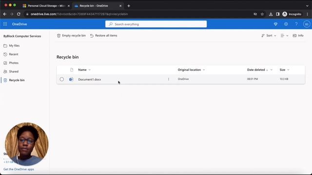Restore a Deleted File Using Microsoft OneDrive Online смотреть онлайн