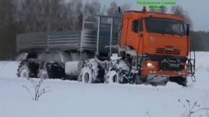 Зимник.  Дороги севера.