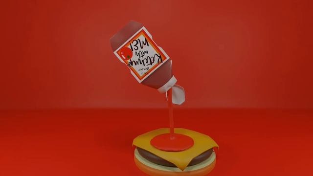 You Better Ketchup with Me (Shape Key and Liquid simulation) смотреть онлайн