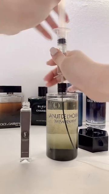 Chiết YSL Lanuit De L’Homme #shorts смотреть онлайн