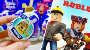 ШОКИ ТОКИ РоБлоксеры! Сюрпризы Роблокс, Игрушки 3D и не только, Kinder Surprise unboxing