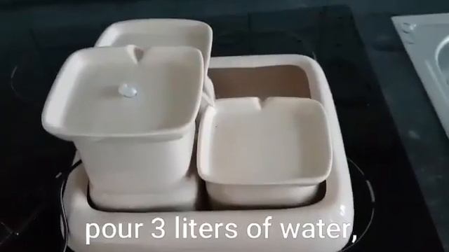 Kерамический фонтан для кошек. Ceramic Fountain For Cats