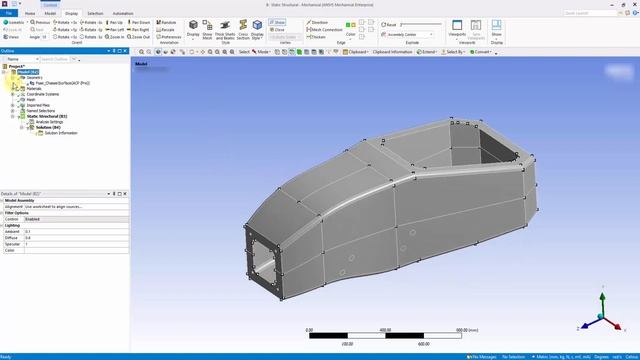 ANSYS Composite PrepPost Setup for FSAE Composite & Monocoque Chassis Analysis in ANSYS - Part 5 смотреть онлайн