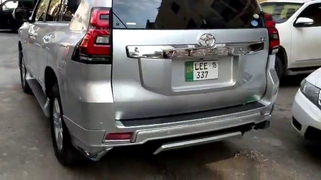 Toyota Prado Face Lift Conversion to 2018 with Modellista BodyKit смотреть онлайн