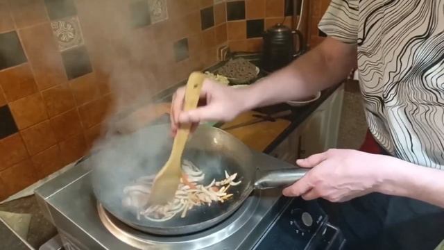 Лапша WOK от Шеф повара!!!