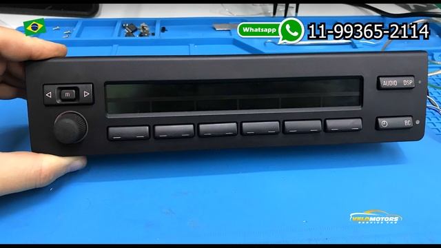 Conserto Defeito Painel e Radio lcd display falhado Bmw e39 540i x5 m3 computador de bordo смотреть онлайн