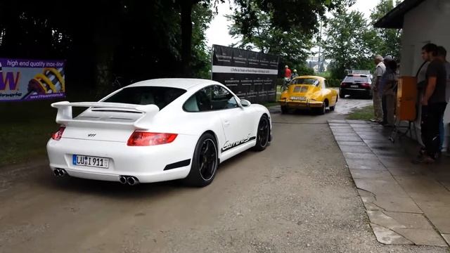 Porsche 997 GT3 - Carrera S - 356 - 911 Targa Sounds смотреть онлайн