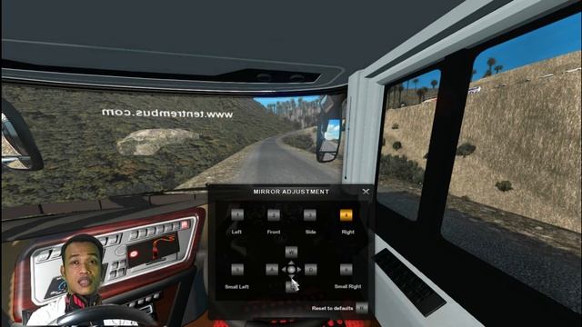 TUTORIAL SETTING MIRROR / KACA SPION BUS DI ETS2 смотреть онлайн