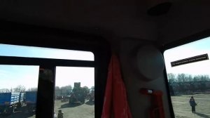 Краткий обзор кабины трактора К-744